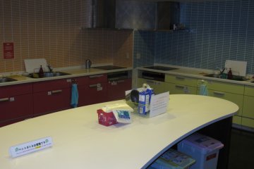 <p>The kitchen</p>