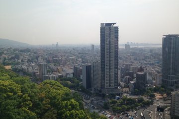 <p>View of Kobe from the ropeway</p>