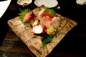 <p>Sashimi (sliced raw fish) assortment. Fresh and yummy!</p>