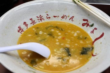 <p>An unforgettable meal at Nagahama Ramen near&nbsp;Kiyamachi and Sanjo&nbsp;Streets in Kyoto</p>