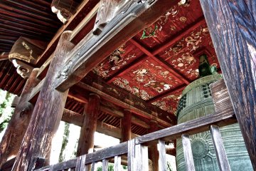<p>Fatal bell and vault painting of Hokoji Temple</p>