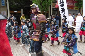 <p>The costumes are really amazing to look at, but you don't get long before they've passed by!</p>