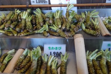 <p>Fresh wasabi</p>