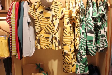 <p>Women's apparel at Nohara by Mizuno.</p>