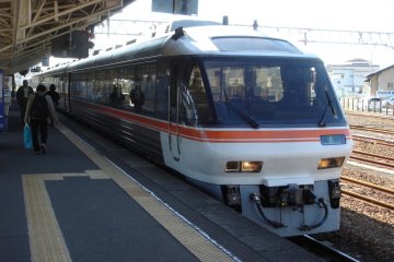 Waiting for the train