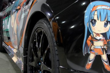 There were quite a few cars with anime type stickers and characters on them, whether they are actually raced like that remains to be discovered.&nbsp;