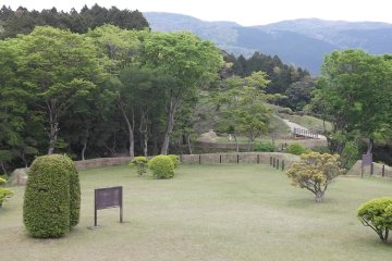 <p>The park commands a good view of the surrounding hills</p>