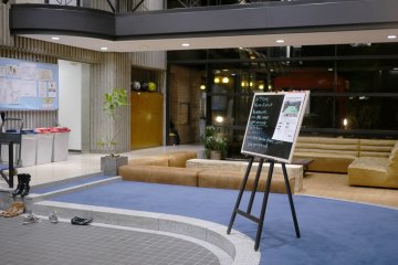 <p>The entrance&nbsp;</p>