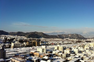 View from one of the dinning rooms