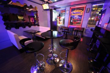 Chill out in the comfortable lounge area.