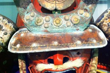 Samurai armor in the Yoshiumi Local Culture Center