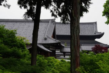 <p>Main Hall and San-mon Gate</p>