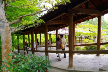 <p>Some parts of the covered passageways are composed of beautiful stone steps</p>
