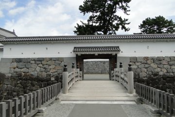One of the entrances to the castle grounds