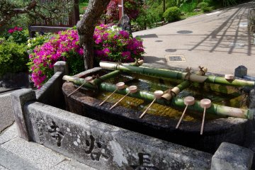 <p>Please purify your hands and mouth here</p>
