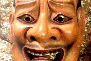 <p>Myths and Legends come alive with Noh. These masks are not museum items, but are part of living folklore</p>
