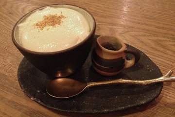 <p>Soy milk pudding</p>
