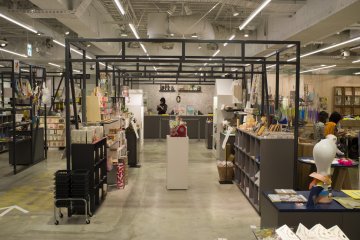 <p>The 7th floor, an arts and crafts section where customers can buy handmade goods or make their own</p>
