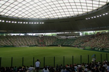 <p>Below the big dome</p>