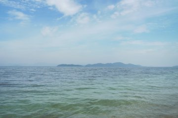 <p>The view from the beach.</p>