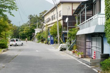 <p>The town is very small and cute.</p>