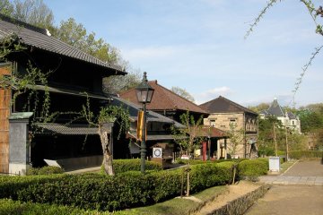 <p>Whole city blocks of Meiji era buidings</p>