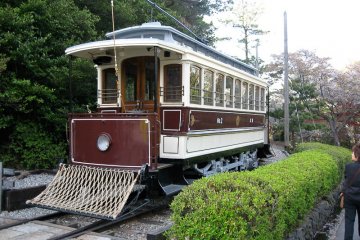 <p>Working Kyoto street car from the Meiji era</p>