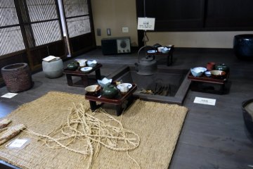 <p>Room setting in the Farming Museum</p>