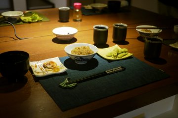 <p>The meal was delicious!&nbsp;</p>