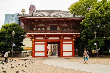 <p>One of the main entrances to the grounds</p>