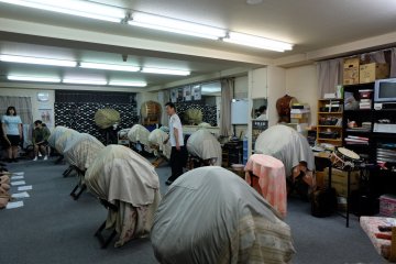 <p>Taiko Drumming classroom</p>
