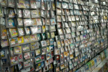<p>Une collection impressionnante de cartouches</p>
