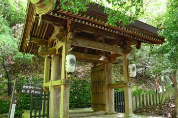 <p>Chu-mon Gate: More stone steps remain to be climbed</p>