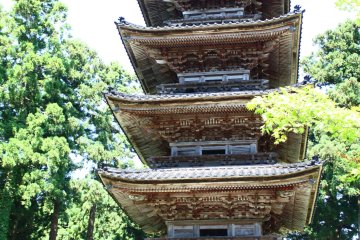 <p>Pagode du temple Myōsenji</p>