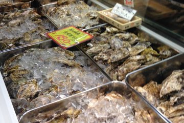<p>Oysters from Kitsunezaki, a fishing village in&nbsp;Ojika Peninsula</p>