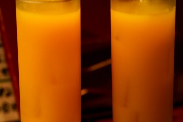 <p>Vodka with orange juice for &yen;450 only</p>