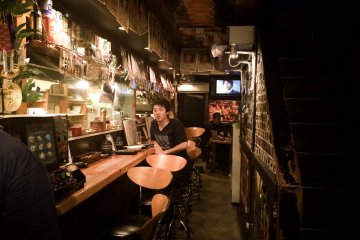 <p>Do you notice the posters at the top? These are funny sketches of the staff and some regular customers.</p>
