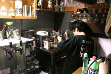 <p>Meet Mio-san, the best person at Boo's to make some amazing cocktails for you.</p>