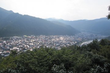 Gujo City from the Castle