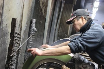 <p>It takes a maturity of skill to make many knives at the same quality without the least bit of difference</p>