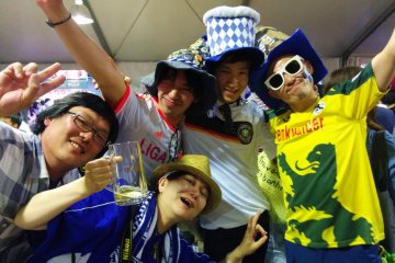 <p>The closer to the stage you go, the crazier the crowd becomes</p>