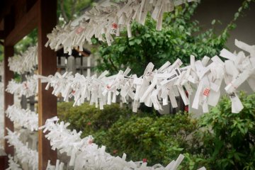 <p>Wishes from locals.&nbsp;</p>