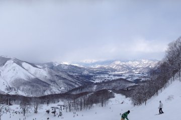 <p>La station Happo-One &agrave; Hakuba</p>