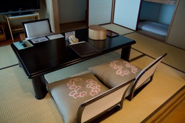 <p>One of the Traditional Japanese rooms offered</p>