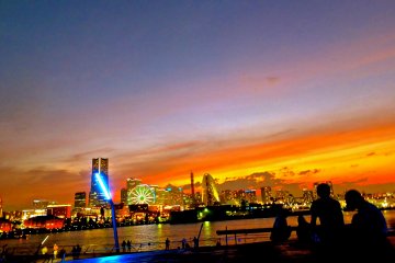 <p>It got darker and darker</p>