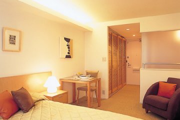 Comfortable guest room