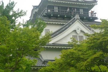 Okazaki Castle keep.