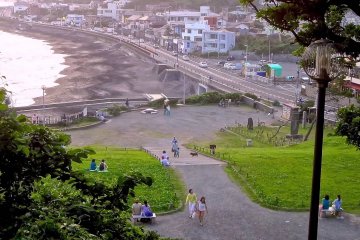 Sunset at Shichiriga-hama Beach