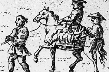 Kaempfer on his way to Edo.