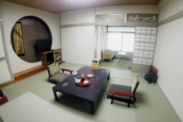 <p>A Japanese-style room&nbsp;</p>